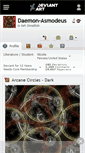 Mobile Screenshot of daemon-asmodeus.deviantart.com