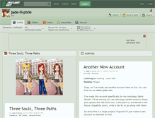 Tablet Screenshot of jade-lil-pixie.deviantart.com
