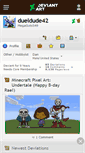Mobile Screenshot of dueldude42.deviantart.com
