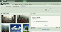 Desktop Screenshot of darkmoon3d.deviantart.com