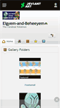 Mobile Screenshot of elgyem-and-beheeyem.deviantart.com