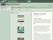 Tablet Screenshot of elgyem-and-beheeyem.deviantart.com