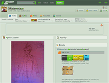 Tablet Screenshot of giratemytaco.deviantart.com