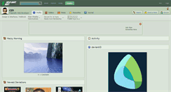 Desktop Screenshot of czn.deviantart.com