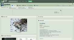 Desktop Screenshot of brandibear.deviantart.com