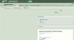 Desktop Screenshot of hannah-prower.deviantart.com