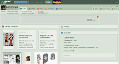 Desktop Screenshot of loliver-fans.deviantart.com