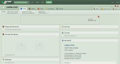Desktop Screenshot of cookie-chris.deviantart.com