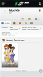 Mobile Screenshot of fduch06.deviantart.com
