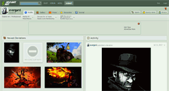 Desktop Screenshot of evergard.deviantart.com