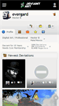Mobile Screenshot of evergard.deviantart.com