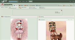 Desktop Screenshot of machaasahina.deviantart.com