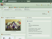 Tablet Screenshot of f4i.deviantart.com