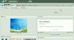 Desktop Screenshot of panic-tape.deviantart.com