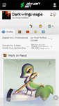 Mobile Screenshot of dark-wings-eagle.deviantart.com