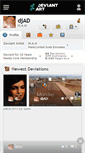 Mobile Screenshot of djad.deviantart.com