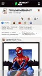Mobile Screenshot of himynameiznate.deviantart.com