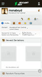 Mobile Screenshot of monaboyd.deviantart.com