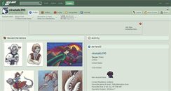 Desktop Screenshot of ninetails390.deviantart.com