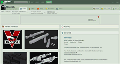 Desktop Screenshot of nirwrath.deviantart.com