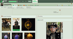 Desktop Screenshot of mournthefey.deviantart.com