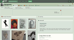 Desktop Screenshot of mep-gunners.deviantart.com
