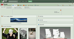 Desktop Screenshot of escon.deviantart.com