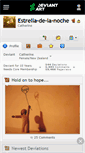 Mobile Screenshot of estrella-de-la-noche.deviantart.com