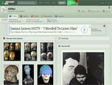 Tablet Screenshot of akitsu.deviantart.com