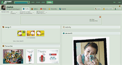 Desktop Screenshot of chelick.deviantart.com