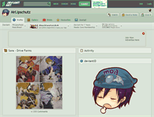 Tablet Screenshot of mrlipschutz.deviantart.com