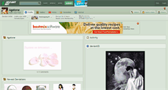 Desktop Screenshot of agatone.deviantart.com