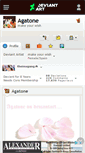 Mobile Screenshot of agatone.deviantart.com
