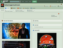 Tablet Screenshot of hallucinogenmushroom.deviantart.com