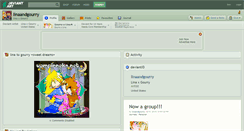 Desktop Screenshot of linaandgourry.deviantart.com