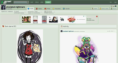 Desktop Screenshot of pixelated-nightmare.deviantart.com