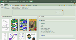 Desktop Screenshot of crymry.deviantart.com