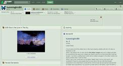 Desktop Screenshot of hummingbird88.deviantart.com