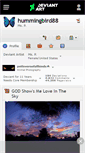 Mobile Screenshot of hummingbird88.deviantart.com