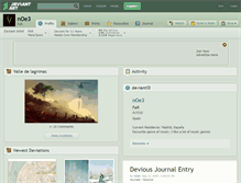 Tablet Screenshot of noe3.deviantart.com