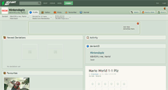 Desktop Screenshot of nintendoplz.deviantart.com