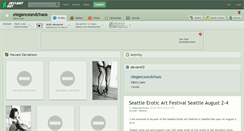 Desktop Screenshot of eleganceandchaos.deviantart.com