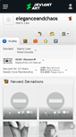 Mobile Screenshot of eleganceandchaos.deviantart.com