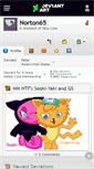 Mobile Screenshot of norton65.deviantart.com