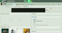 Desktop Screenshot of alexcb.deviantart.com