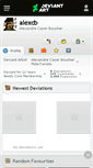 Mobile Screenshot of alexcb.deviantart.com