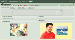 Desktop Screenshot of phons08194.deviantart.com