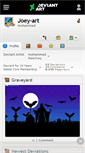 Mobile Screenshot of joey-art.deviantart.com
