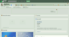 Desktop Screenshot of joeydraws.deviantart.com