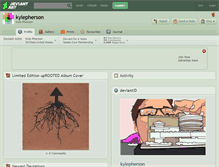 Tablet Screenshot of kylepherson.deviantart.com